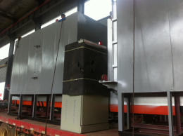 公司電爐發貨現場